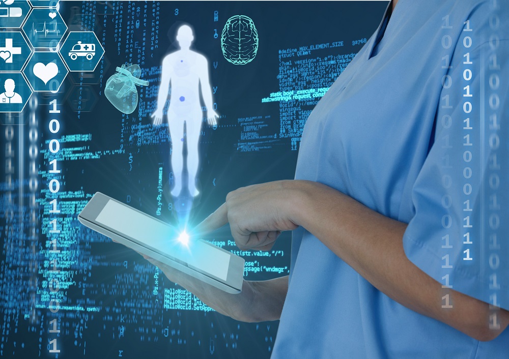 digital health illustration