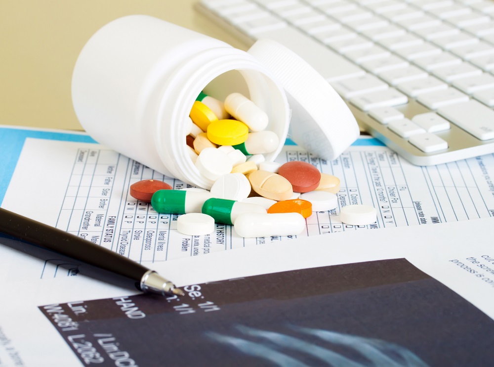a box of medicine