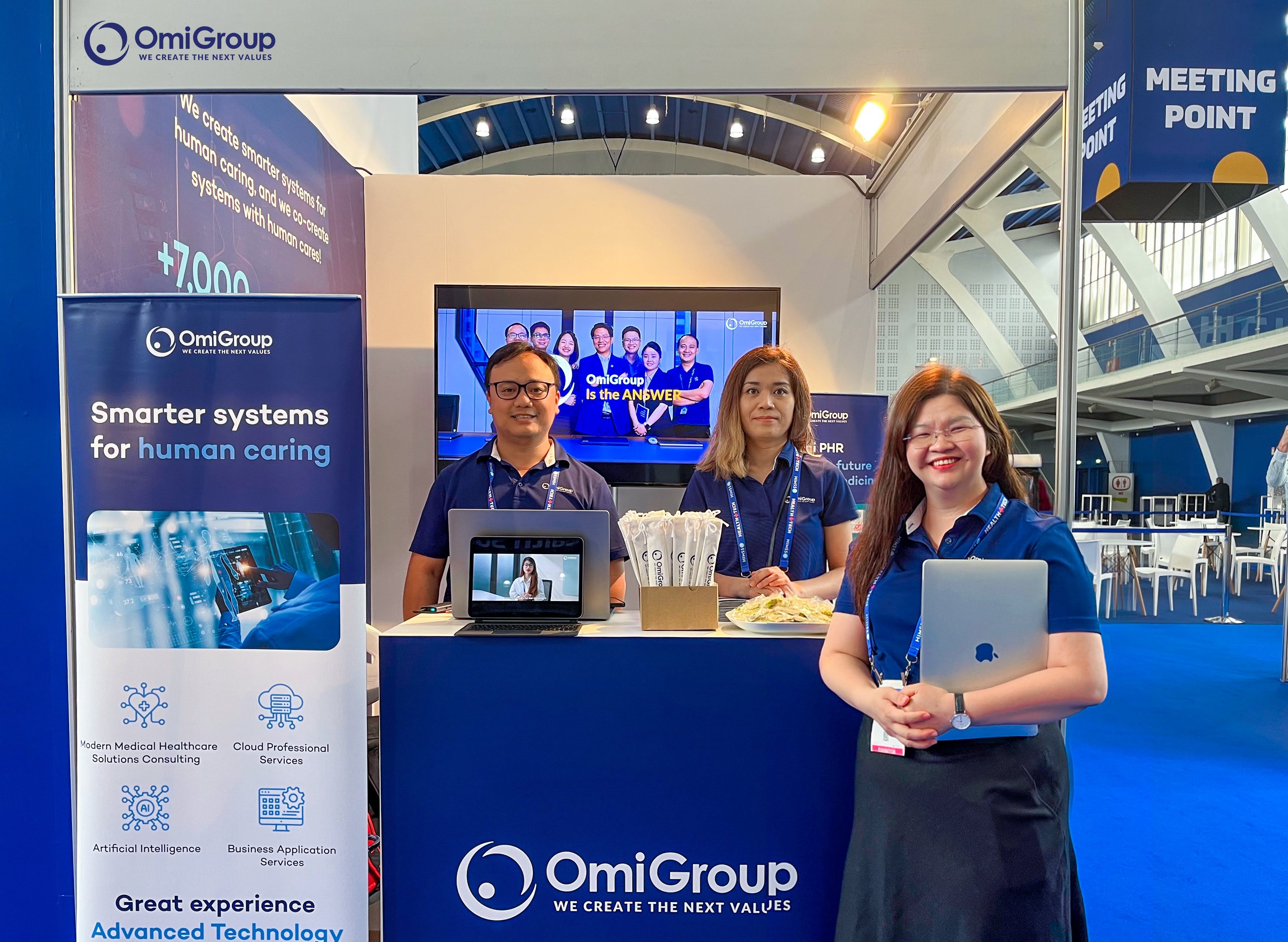 OmiGroup Displays Products And Services At HIMSS PHR Highlighted