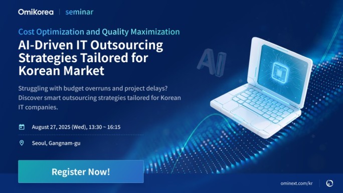 OmiGroup's banner for AI in ITO seminar