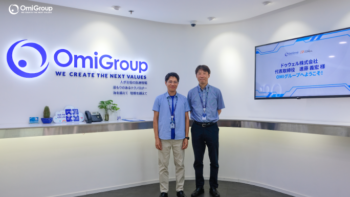 representative-director-of-dowell-japan-visited-and-worked-at-omigroup